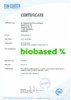 Certificate biobased DIC 00008_eng 2K DC Lack Durapid